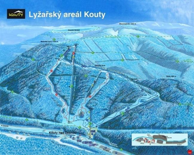Horsky Primo U Sjezdovky Kouty Nad Desnou Loucna nad Desnou